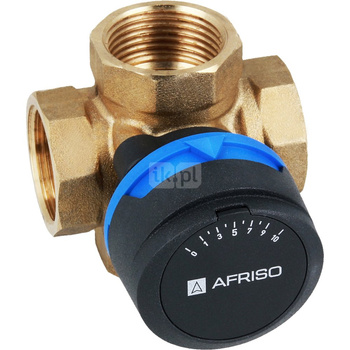 Zawór obrotowy czterodrogowy AFRISO ARV 484 ProClick, mieszający, DN 25