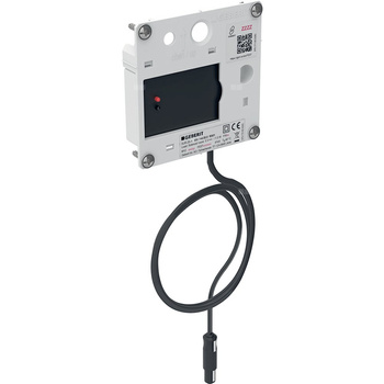 Moduł elektroniczny Geberit do zaworu spłukującego do pisuarów, montaż podtynkowy, zakryty, zasilanie sieciowe i GEBUS