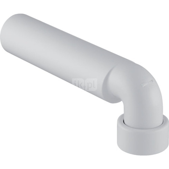 Kolano przyłączeniowe Geberit 90' z nakrętką: d=50mm, d1=40mm, Biały-alpin