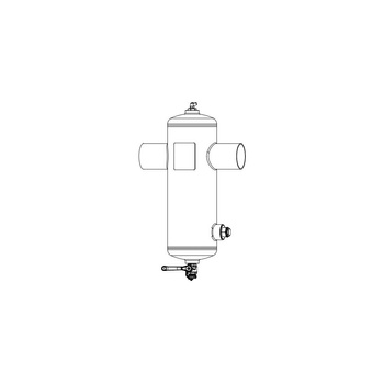 Zeparo Cyclone Max ZCX W PN10 DN300 - Separator zanieczyszczeń, do wspawania