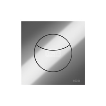 TECEflushpoint - Zestaw przyłączeniowy, (spłukiwanie dwoma ilościami wody), obudowa kwadratowa, tworzywo chrom połysk