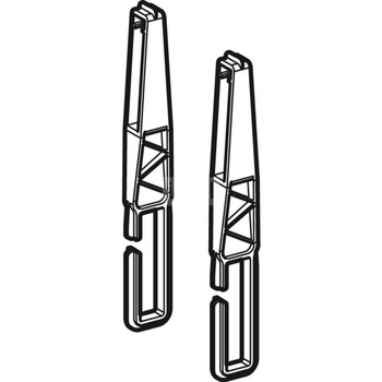 Przedłużka do zaworu spustowego, do modułu sanitarnego Geberit Monolith do WC, 114 cm