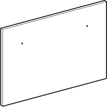 Front szuflady do szafki pod umywalkę GEBERIT Keramag, kol. wenge szer.600 mm