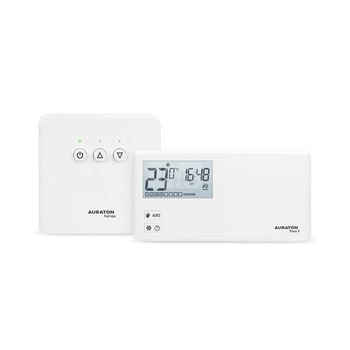AURATON Pavo SET - Tygodniowy, bezprzewodowy regulator temperatury ze sterownikiem urządzenia grzewczego (zestaw)