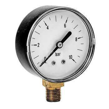 Manometr radialny 63mm 0-10 bar g 1/4'' MN-RF63.0-10B