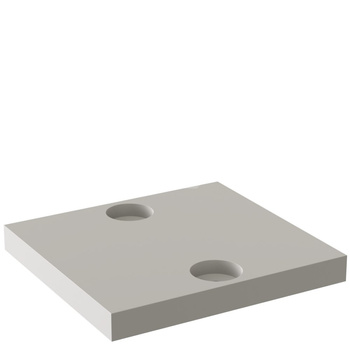 Płytka ślizgowa PEHD 130x140x15mm DN125-DN150 PEHD130