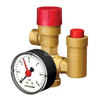 Grupa bezpieczeństwa 3⁄4", 2,5 bar