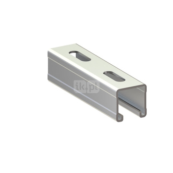 Szyna montażowa NICZUK XPSZMF, gr. 2.5 mm, dł. 2000 mm, stal nierdzewna (ocynk lamelarny)