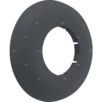 Rozetka płaska Geberit: d=32mm, D=8.5cm, H=1.5cm, Czarny mat