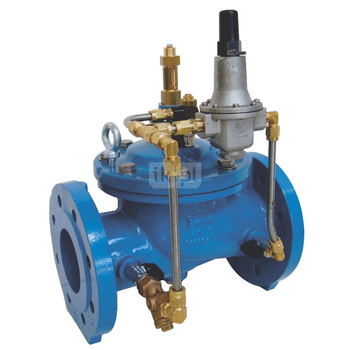 Zawór redukcyjny kołnierzowy (do automatycznej redukcji i stabilizacji ciśnienia za zaworem), typ C101, Pnom 2,5 Mpa DN 200