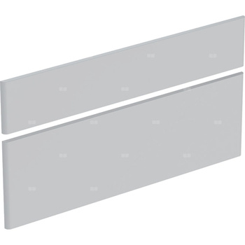 Fronty do szafki podwójnej GEBERIT TRAFFIC, kol. platynowy połysk szer.1200 mm