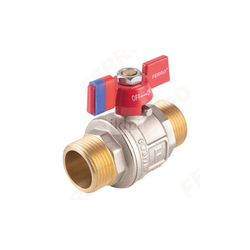 Zawór kulowy FERRO F-POWER 1/2'' GZ, uchwyt: motylek