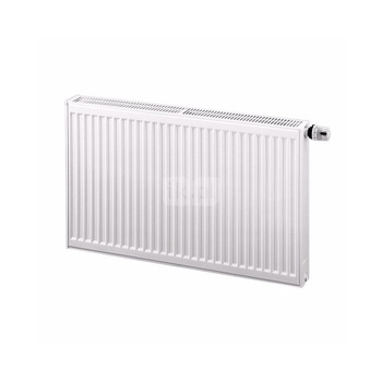 Grzejnik płytowy typ 22 PURMO Ventil Compact CV Zinc wym. 300 x 2300 mm, kolor biały, moc 2210 W, front Profilowany