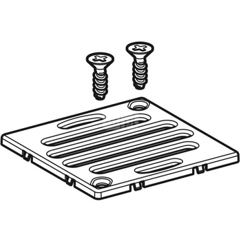 Kratka Geberit do wpustu podłogowego, kratka szczelinowa 10 x 10 cm