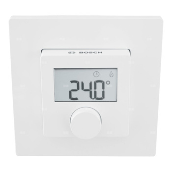 CR11H regulator pokojowy z wyświetlaczem, do montażu na ścianie,bez programowania czasowego, do jednego obiegu grzewczego, z wbudowanym czujnikiem wilgotności względnej