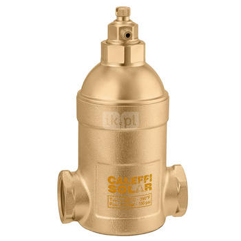 Ręczny zawór odpowietrzajacy do instalacji solarnych 3/4" GW