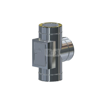 Trójnik 90' MK ŻARY ST AFTS+POT 150 x 150 x 150 do odprowadzania spalin