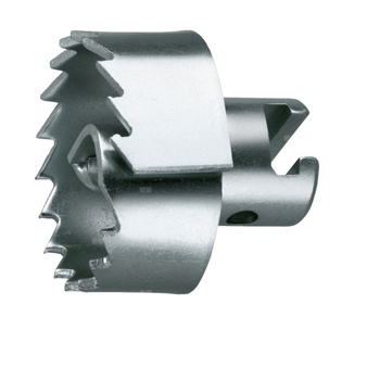 Głowica do cięcia piłą spiralną z sprzęgiem 22 mm, D=45 mm