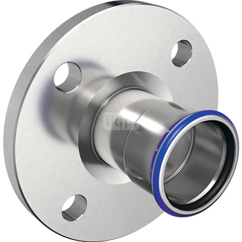 Kołnierz zaciskowy GEBERIT Mapress Edelstahl przejściowy stal nierdzewna DN 15/12 (15 mm) PN 10/16