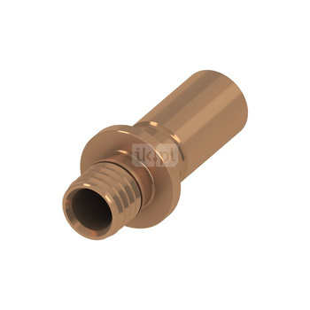 Połączenie do lutowania TECE flex, Cu, 32 mm x 28 mm (zz x lut zewnętrzny)