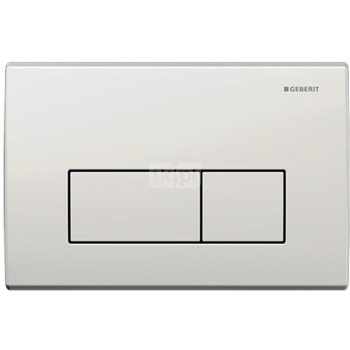 Przycisk uruchamiający Geberit Kappa50 do spłukiwania dwudzielnego: Biały