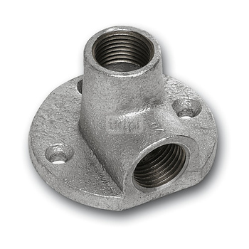 Kolano 90' SANHA 471#, żeliwo (ocynk galwaniczny/elektrolityczny) (ocynk), 1/2'' (GW)