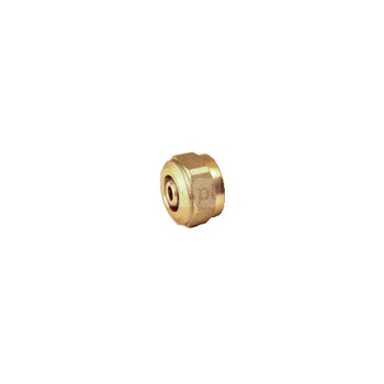 Złącze dwójnik proste RUMET zaciskowe Mosiądz 3/4'' x 20 mm x 2