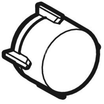 Przycisk Geberit do zestawu odpływowo-przelewowego do wanien i brodzików z PushControl: Chrom matowy