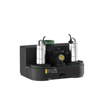 Wilo-DrainLift SANI-L.16/M523/4C-CEE hermetyczna pompownia ścieków, swobodny przelot kuli 65 mm