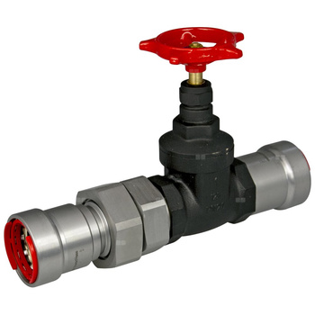 Zawór grzybkowy ze śrubunkiem PowerPress - 1 1/4"