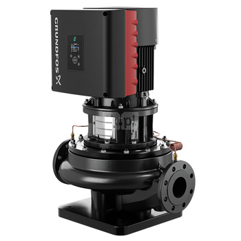 Pompa obiegowa GRUNDFOS TPE 40-630/2 typu in-line z silnikiem znormalizowanym 50/60 Hz, moc silnika 11kW 19.58 A PN 16 2930 obr/min