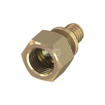 Mufa przejściowa TECE flex, brąz, 63 mm x 2'' (GZ x GW)