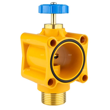 Moduł powrotny rozdzielacza tworzywowego 1 1/2” x 1" niebieski