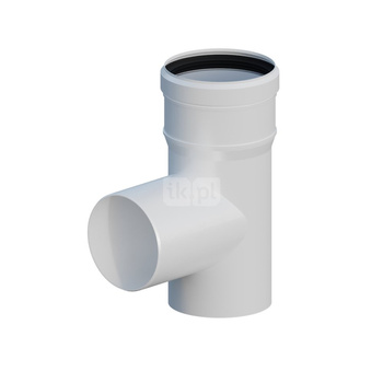 Trójnik PP DN80mm z uszczelką [EPDM]