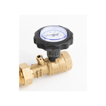 Grupa ochrony powrotu kotła BTA 110 AP z zaworem temperaturowym ATV, 3x GW G1'', 55 st. C, Kvs 6, AFRISO APH 15-7/130