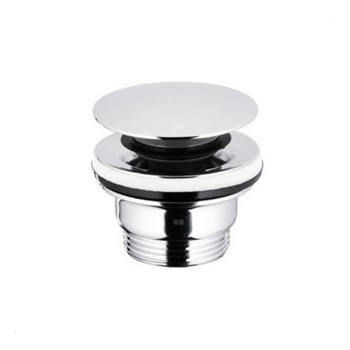 SPUST UMYWALKOWY UNIWERSALNY TYPU KLIK-KLAK, METALOWY, CHROM