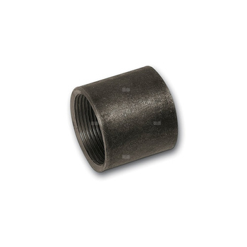 Mufa SANHA 16, stal (czarny), 1/2'' x 80 mm (GW)