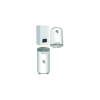 Pakiet - Kocioł gazowy jednofunkcyjny DE DIETRICH MCR4 19 kondensacyjny wiszący 2.5 - 20.7 kW + Zasobnik c.w.uAQUAvie125