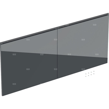 Zestaw frontów szuflad do dolnej szafki pod umywalkę GEBERIT Acanto, kol. lava matowy