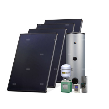 Zestaw solarny Komfort Plus HX500-4KS2600.W133