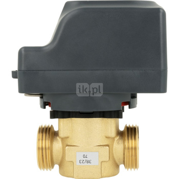 2-drogowy zawór strefowy AZV 443, DN20, G1'', Kvs 10, 230 V AC, NC