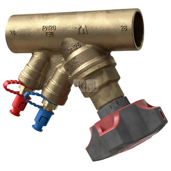Zawór równoważący TA (IMI HYDRONIC) STAD-C ametal Lut zewnętrzny DN 15, max. 150'C