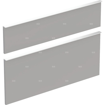 Zestaw frontów szuflad do dolnej szafki pod umywalkę GEBERIT iCon, kol. platynowy szer.900 mm