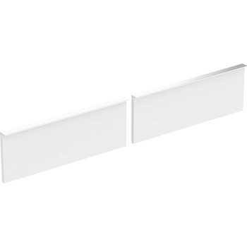 Zestaw frontów szuflad do dolnej szafki pod dwie umywalki GEBERIT iCon, kol. biały szer.1200 mm