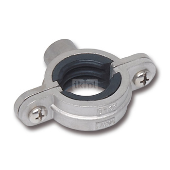 NiroSan® Uchwyt do rur z izol.dźwiękową 18