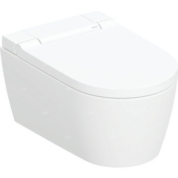 Urządzenie WC z funkcją higieny intymnej Geberit AquaClean Sela, wisząca miska WC: Miska ustępowa: biały, matowy, Panel dekoracyjny: biały matowy