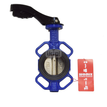 Przepustnica międzykołnierzowa Concept by Womix z rączką CX100, dysk żeliwny