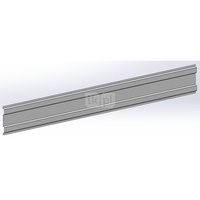 Wiatrownica trapezowa L2460 (2460x285x0,5)