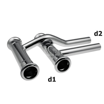 Trójnik redukcyjny mijankowy Steel - 22/15