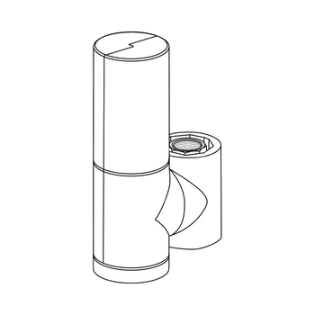 Zeparo obrotowy ZTVI 20-Separator powietrza z izolacją